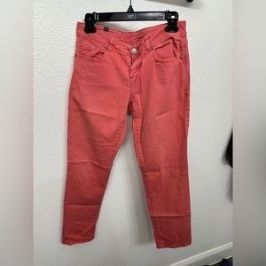 Salmon Lauren Conrad Straight Leg Jeans Size 6